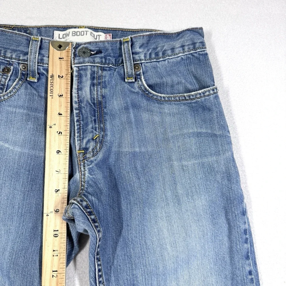 Levis 527 Jeans Mens 29x32 Boot Cut Western Denim Bootcut Y2K Medium Wash Blue